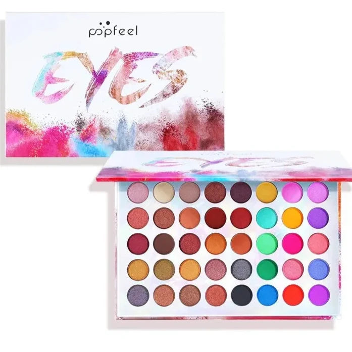 Paleta de Sombras Popfeel - 40 Cores