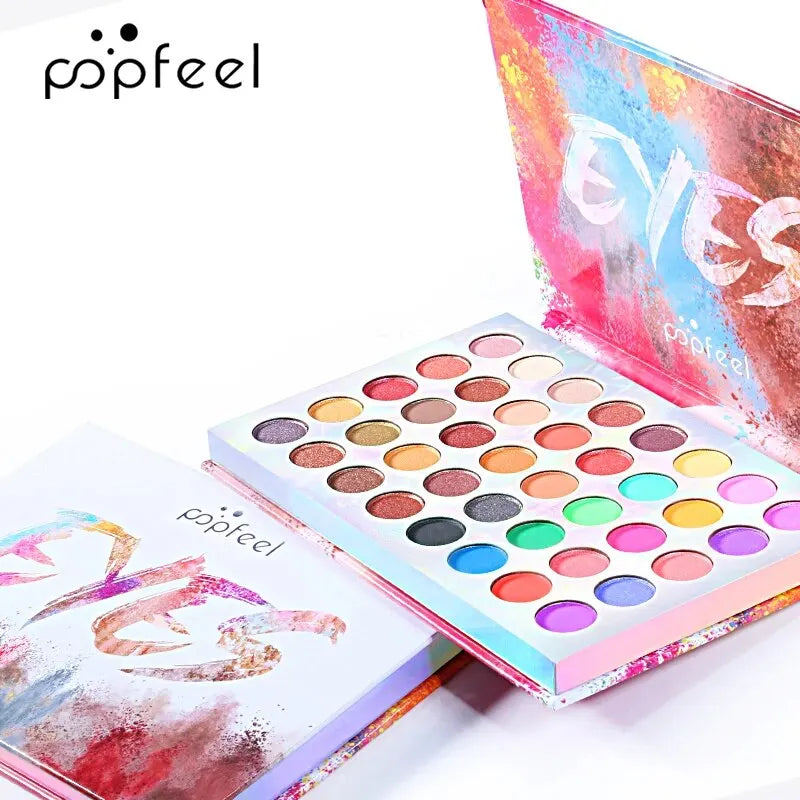 Paleta de Sombras Popfeel - 40 Cores