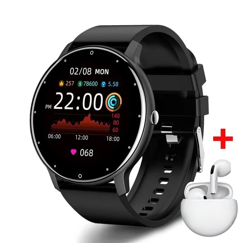 Relógio Smartwatch Lige + Fone Grátis