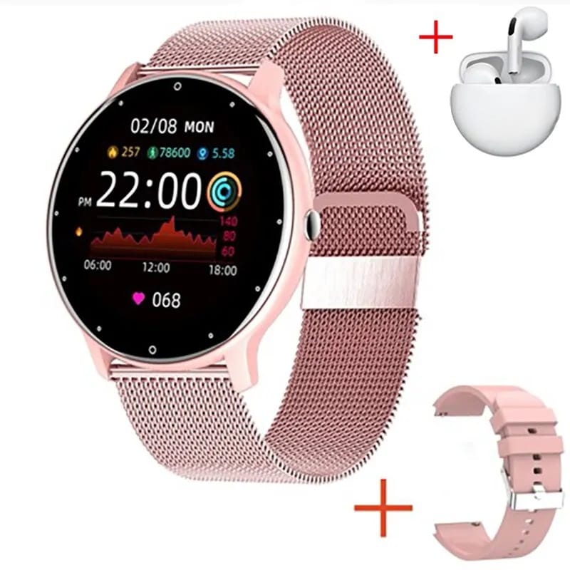 Relógio Smartwatch Lige + Fone Grátis