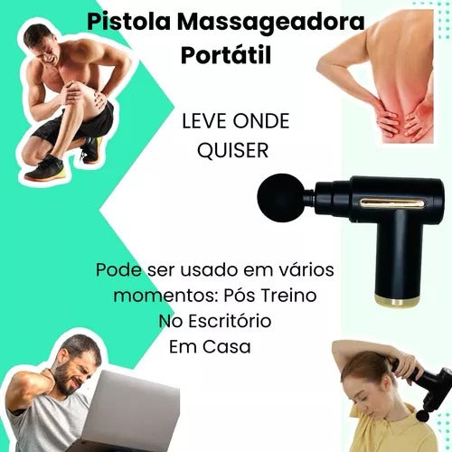 Pistola Massageadora