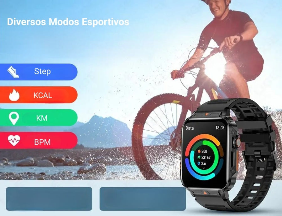 Relógio Smartwatch LIGE 1.95